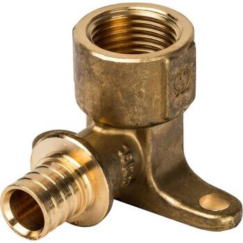 Угольник с креплением 25x Rp 3/4" STOUT - Сантехника